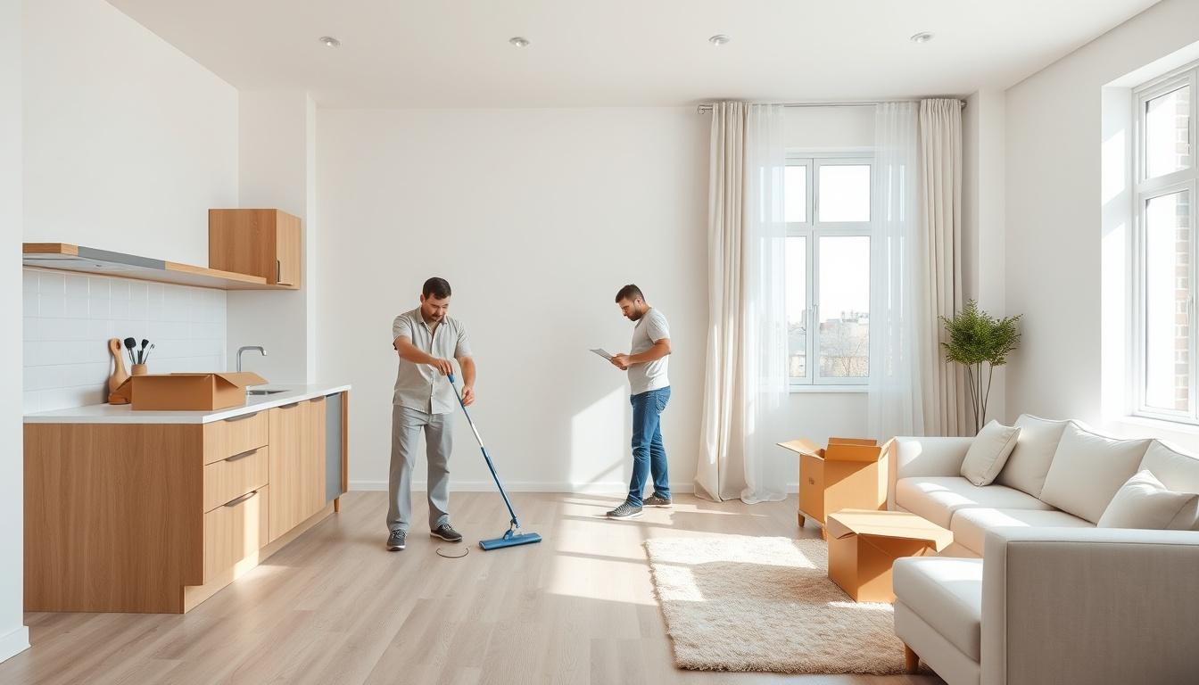 Move-in and move-out cleaning